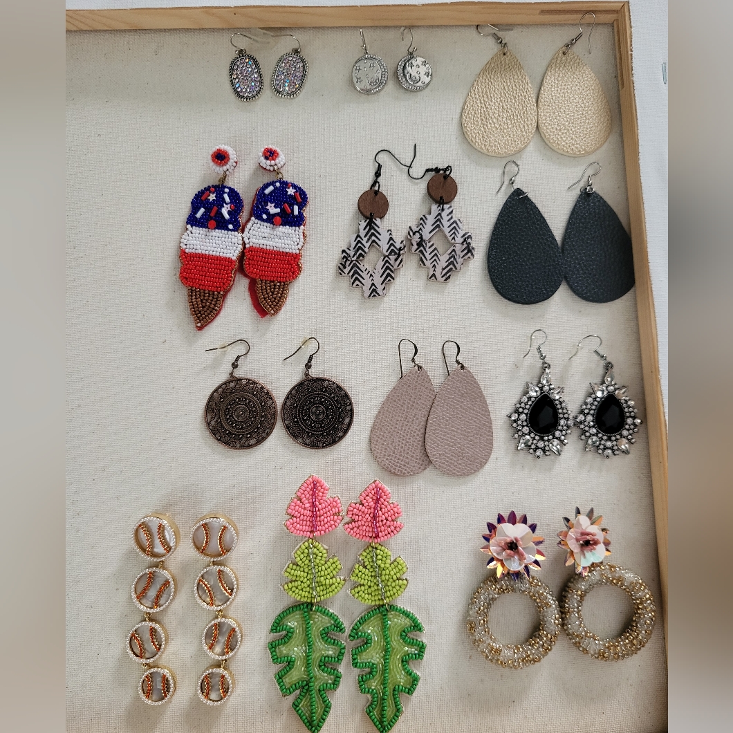 Statement Earrings Bundle 15$